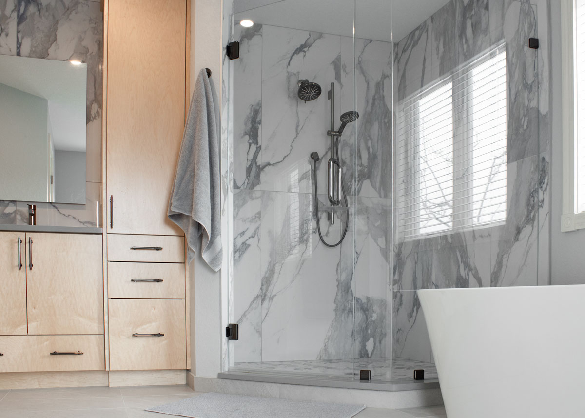European Inspired Bathroom — photo 11